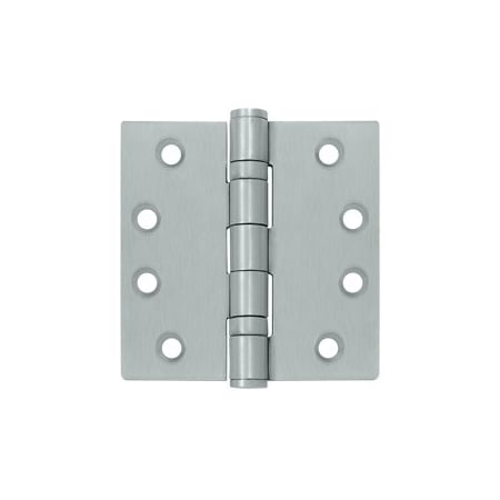 Deltana S44HDBB26D HD Square Hinges Brushed Chrome, 10PK S44HDBB26D-XCP10
